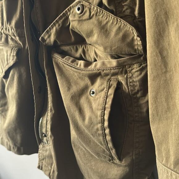 LUCKY BRAND UTILITY JACKET COAT OLIVE NIGHT SIZE SMALL - Picture 6 of 9